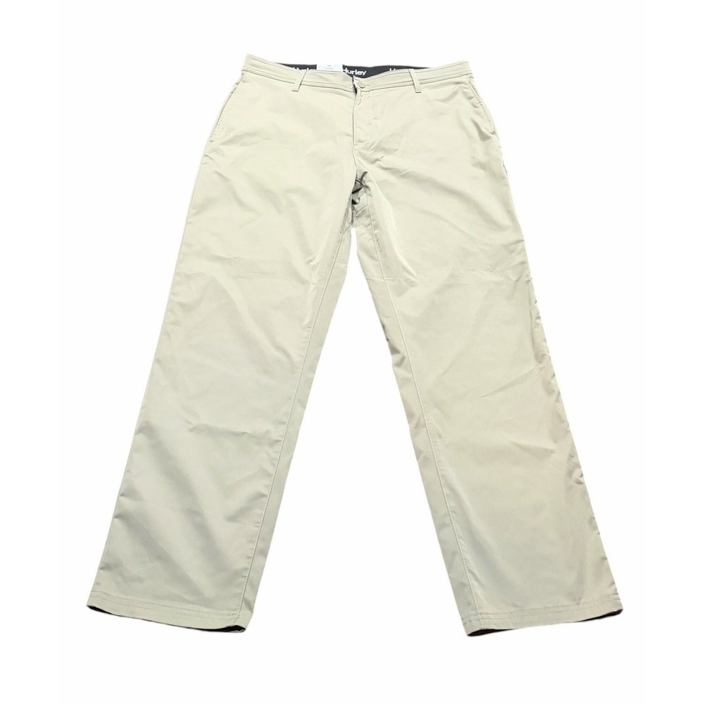 Hurley Jet Set Tech Pants 40x32 Moisture Wicking Stretch Green Golf NWT